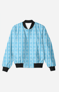 Pattern Design Printed Bomber Jackets