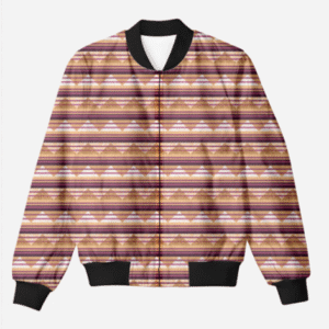 Pattern Design Printed Bomber Jackets