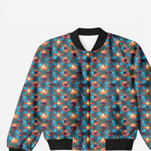 Pattern Design Printed Bomber Jackets