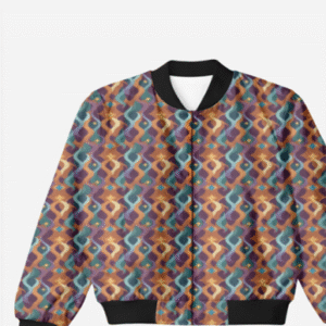 Pattern Design Printed Bomber Jackets