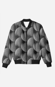 Pattern Design Printed Bomber Jackets