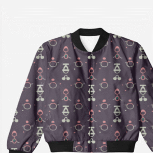 Pattern Design Printed Bomber Jackets