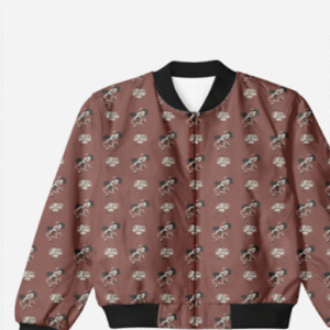 Pattern Design Printed Bomber Jackets