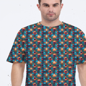 Premium Patterned Short Sleeve T-Shirt