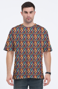 Premium Patterned Short Sleeve T-Shirt