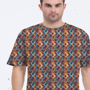 Premium Patterned Short Sleeve T-Shirt