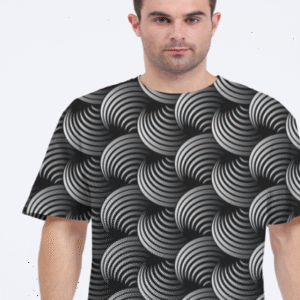 Premium Patterned Short Sleeve T-Shirt