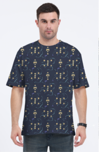 Premium Patterned Short Sleeve T-Shirt