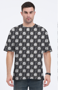 Premium Patterned Short Sleeve T-Shirt