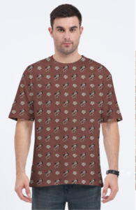 Premium Patterned Short Sleeve T-Shirt