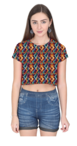 Premium Designer Crop Top