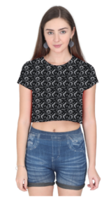 Premium Designer Crop Top