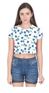 Premium Designer Crop Top