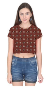Premium Designer Crop Top
