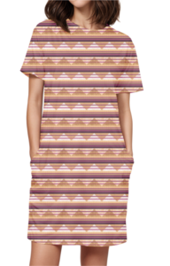 Premium Designer T-Shirt Dress