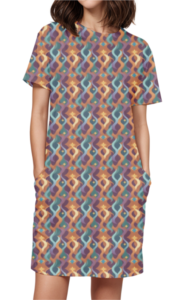 Premium Designer T-Shirt Dress