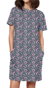 Premium Designer T-Shirt Dress