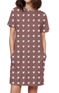 Premium Designer T-Shirt Dress