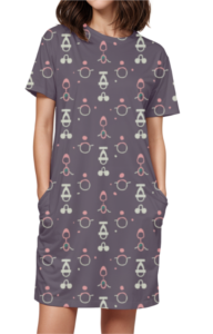 Premium Designer T-Shirt Dress