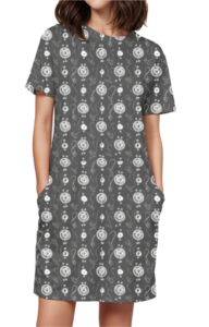 Premium Designer T-Shirt Dress