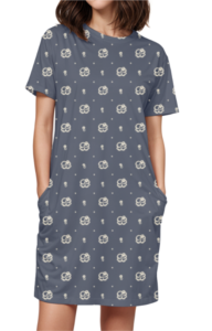 Premium Designer T-Shirt Dress