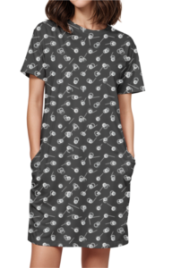 Premium Designer T-Shirt Dress