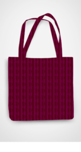 Pattern Printed Non-Zipper Tote Bag