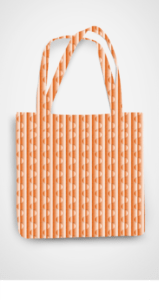 Pattern Printed Non-Zipper Tote Bag