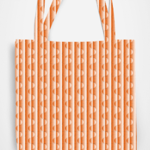 Pattern Printed Non-Zipper Tote Bag