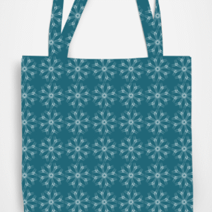 Pattern Printed Non-Zipper Tote Bag