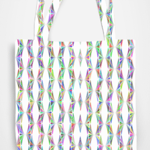 Pattern Printed Non-Zipper Tote Bag