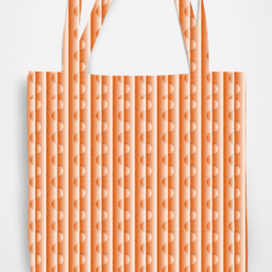 Premium Pattern Printed Zipper Tote Bag