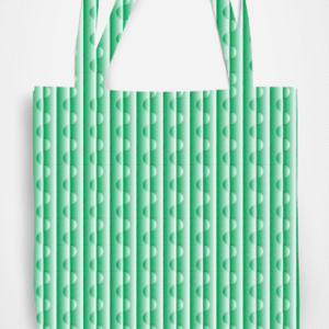 Premium Pattern Printed Zipper Tote Bag