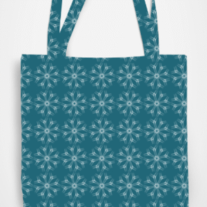 Premium Pattern Printed Zipper Tote Bag