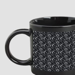 Premium Printed Black Coffee Mug