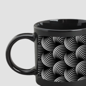 Premium Printed Black Coffee Mug
