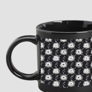 Premium Printed Black Coffee Mug