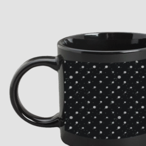 Premium Printed Black Coffee Mug