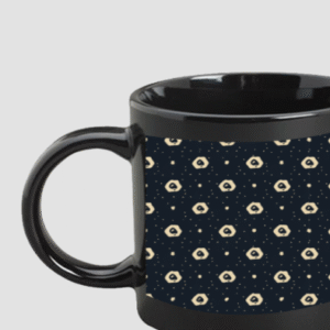 Premium Printed Black Coffee Mug