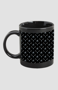 Premium Printed Black Coffee Mug