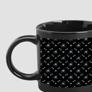 Premium Printed Black Coffee Mug
