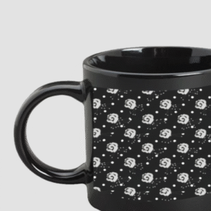 Premium Printed Black Coffee Mug