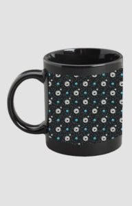 Premium Printed Black Coffee Mug