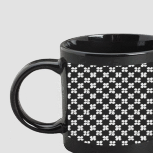 Premium Printed Black Coffee Mug
