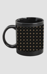 Premium Printed Black Coffee Mug
