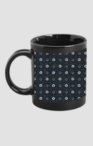 Premium Printed Black Coffee Mug