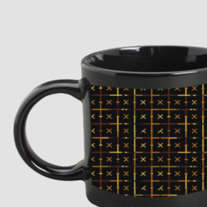 Premium Printed Black Coffee Mug