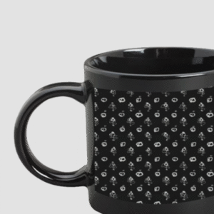 Premium Printed Black Coffee Mug