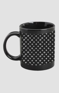 Premium Printed Black Coffee Mug