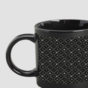 Premium Printed Black Coffee Mug